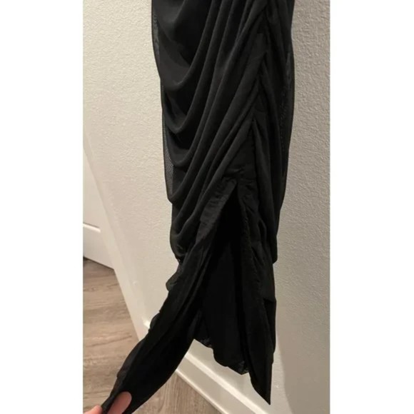 LULUS Square Neck Mesh Spaghetti Straps Mini Dress - Picture 5 of 7